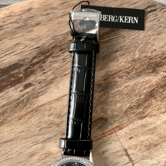 Dyrberg/Kern Emotion watch with removable charms and black sunray face - Picture 8 of 11